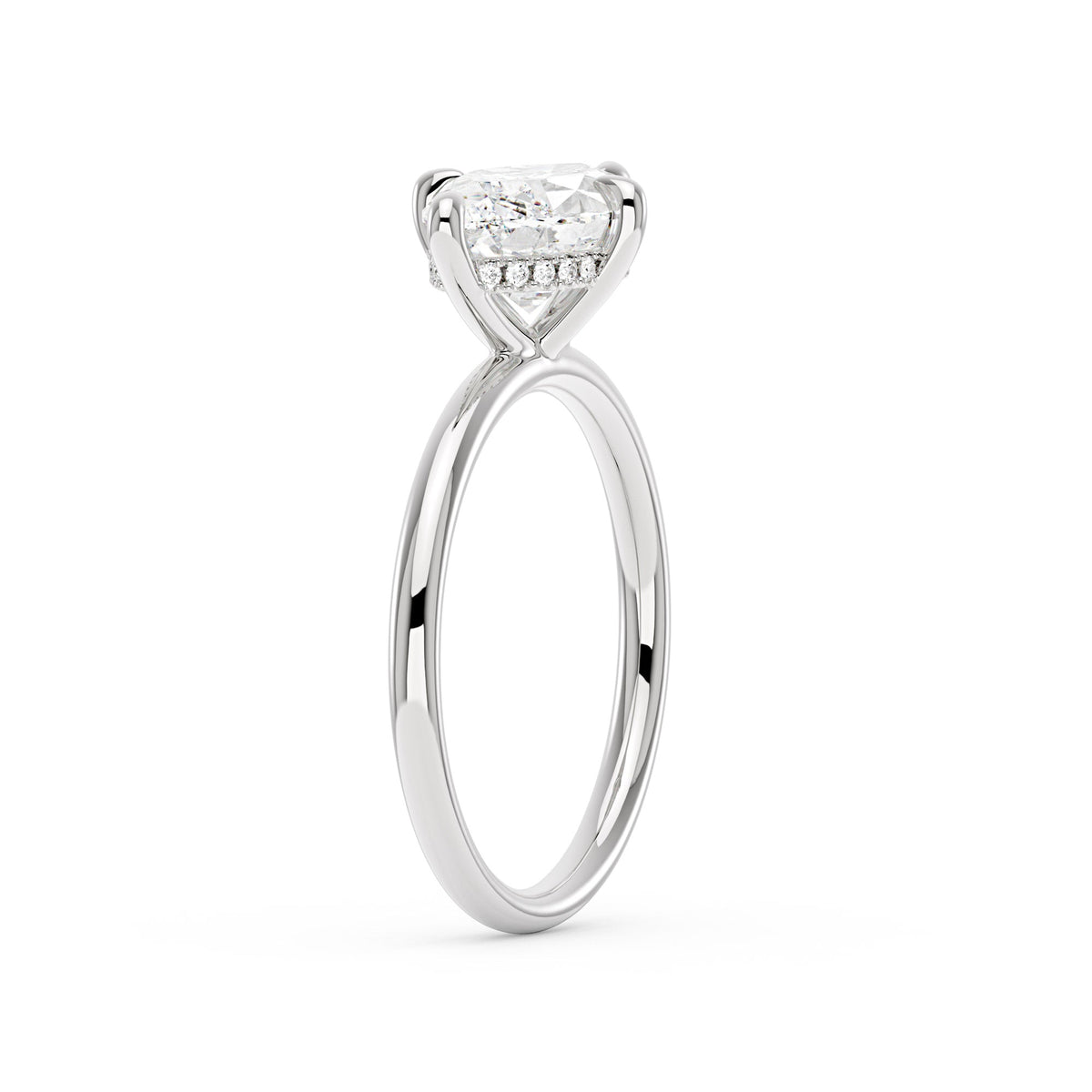 Marquise Moissanite East West Solitaire Ring - NavianJewelry™