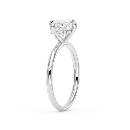Marquise Moissanite East West Solitaire Ring - NavianJewelry™