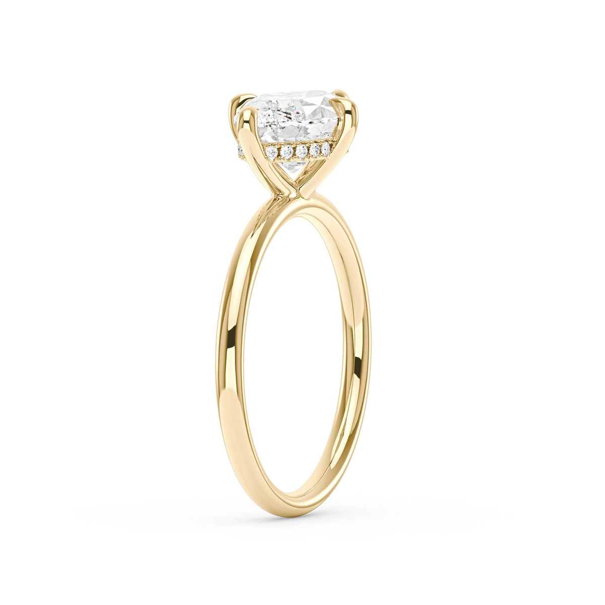 Marquise Moissanite East West Solitaire Ring - NavianJewelry™