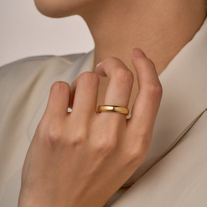 4.5 mm Stackable Ring Band - NavianJewelry™