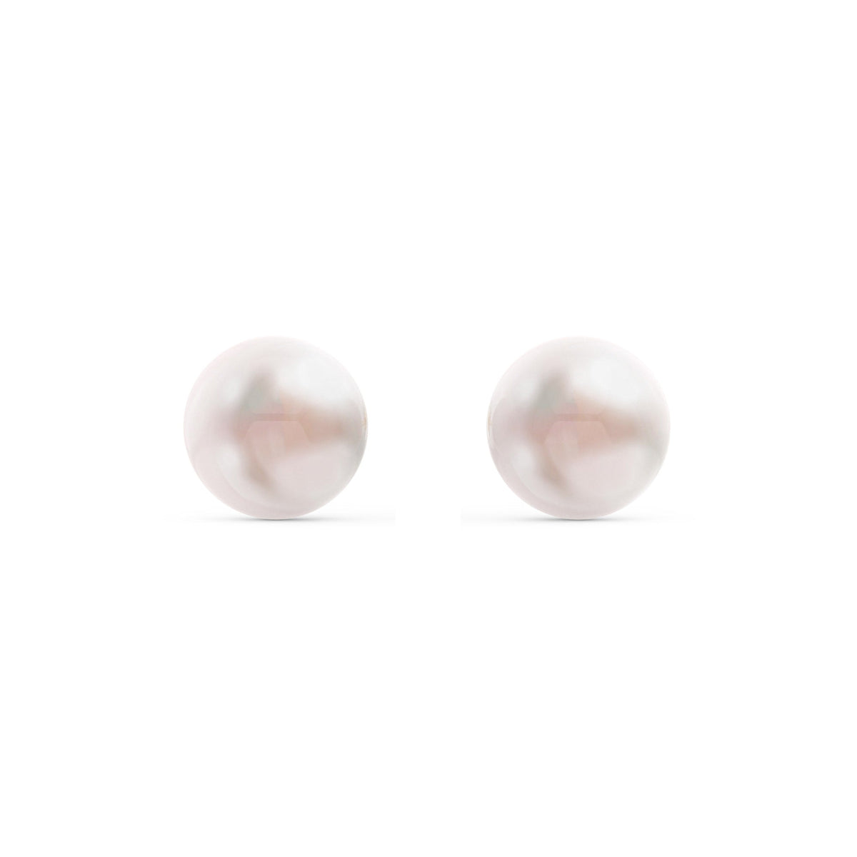 6-7 mm Pearl Stud Earrings in 14K Gold - NavianJewelry™