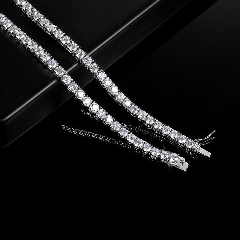NAVIAN® Moissanite Tennis Necklace - NavianJewelry™