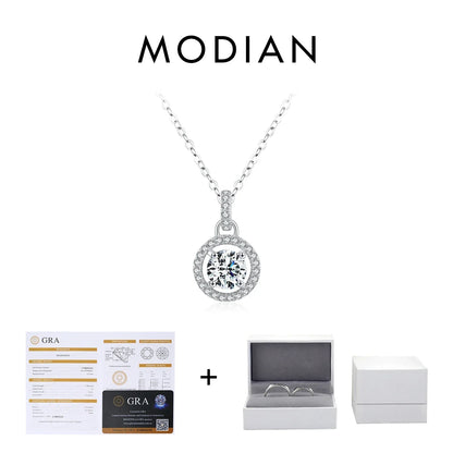 NAVIAN® 1 Carat Moissanite Pendant Necklace