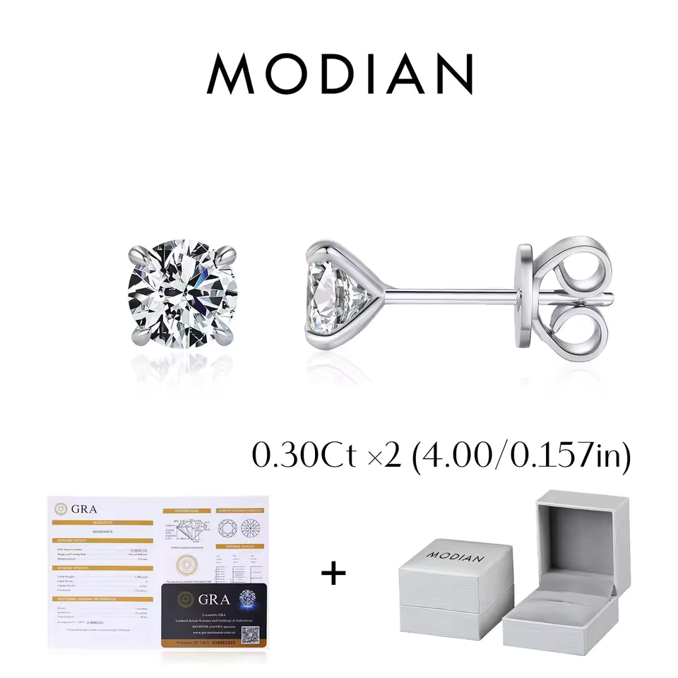 NAVIAN® Moissanite Stud Earrings
