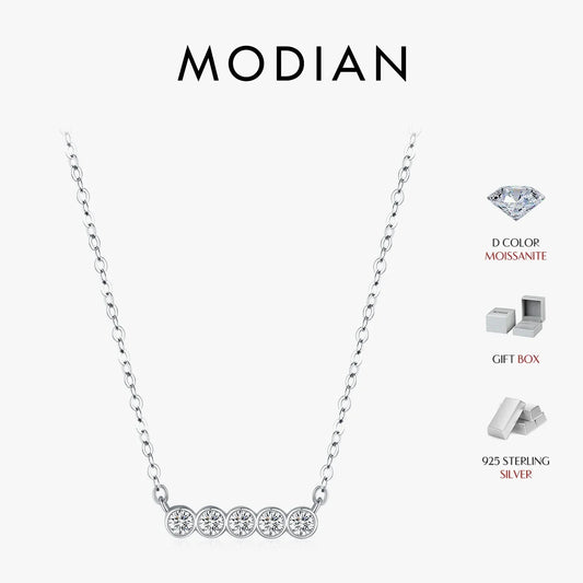NAVIAN® Moissanite Stackable Pendant Necklace