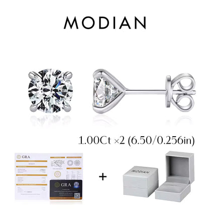 NAVIAN® Moissanite Stud Earrings