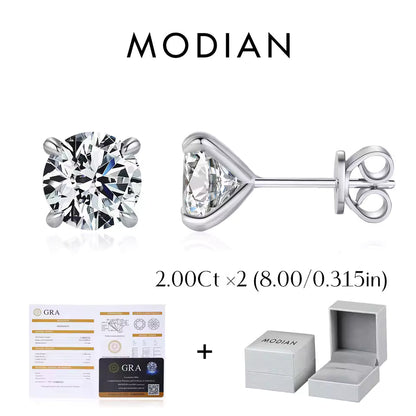 NAVIAN® Moissanite Stud Earrings
