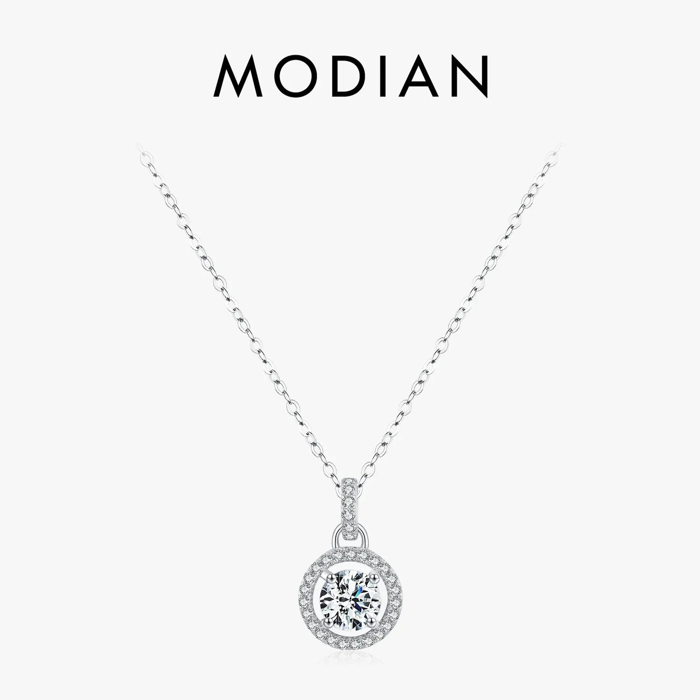 NAVIAN® 1 Carat Moissanite Pendant Necklace