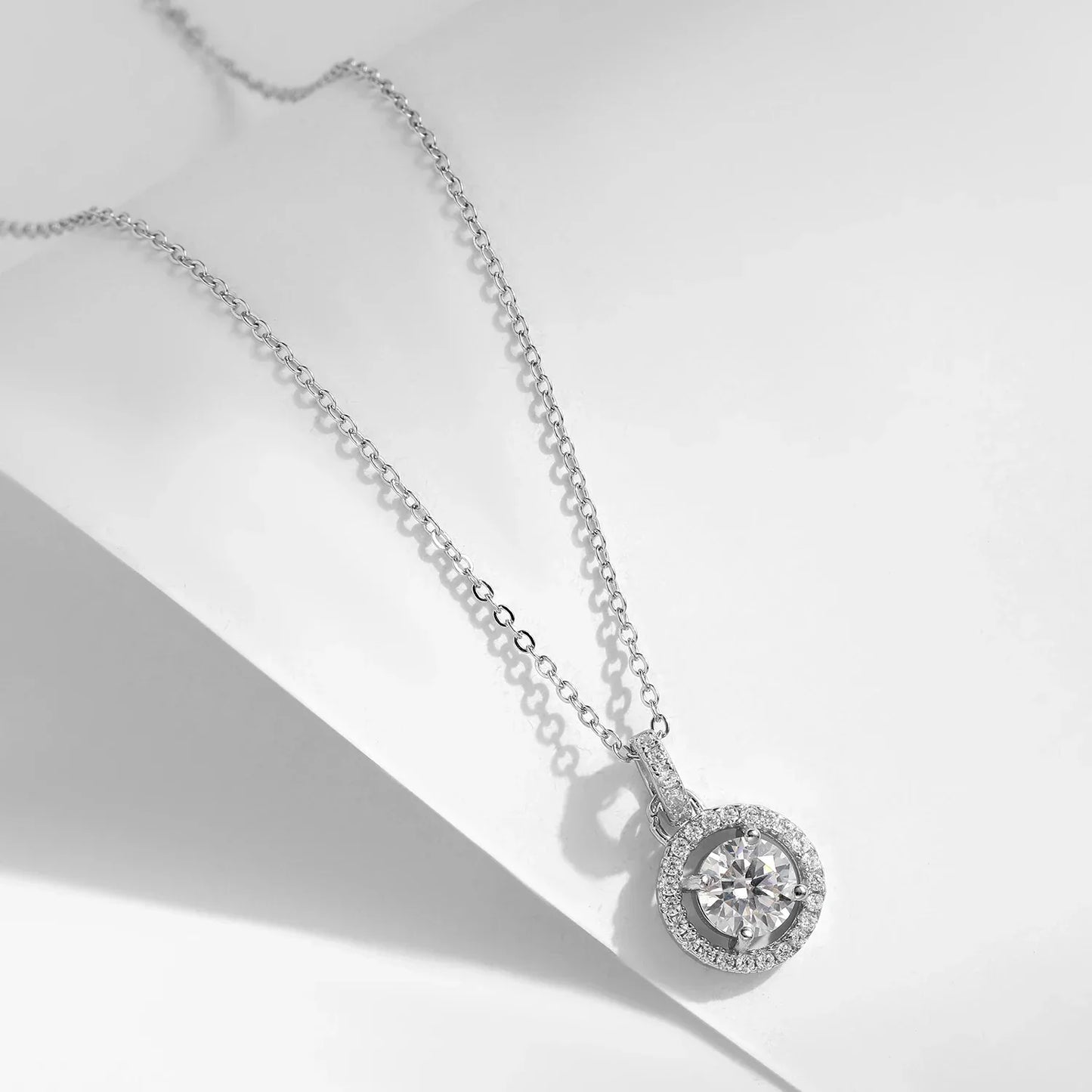 NAVIAN® 1 Carat Moissanite Pendant Necklace
