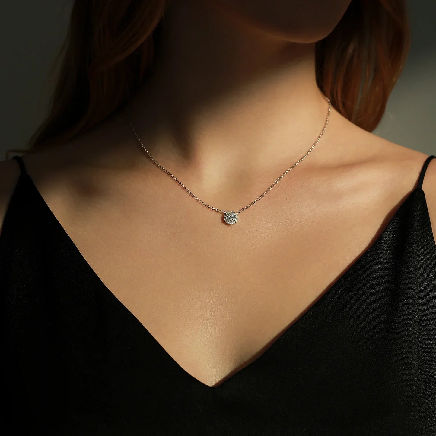 NAVIAN® 0.8 Carat Moissanite Pendant Necklace
