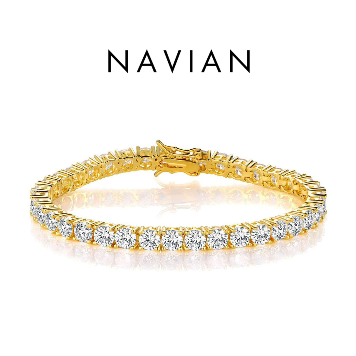 NAVIAN® VVS Tennis Bracelet