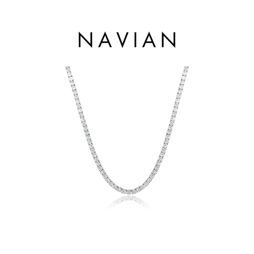NAVIAN® Moissanite Tennis Necklace