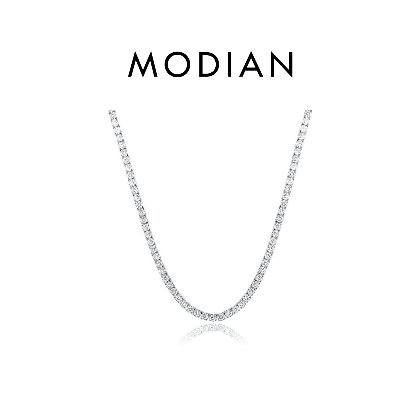NAVIAN® VVS Tennis Necklace