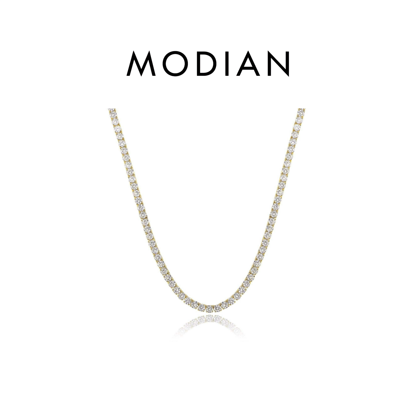 NAVIAN® VVS Tennis Necklace