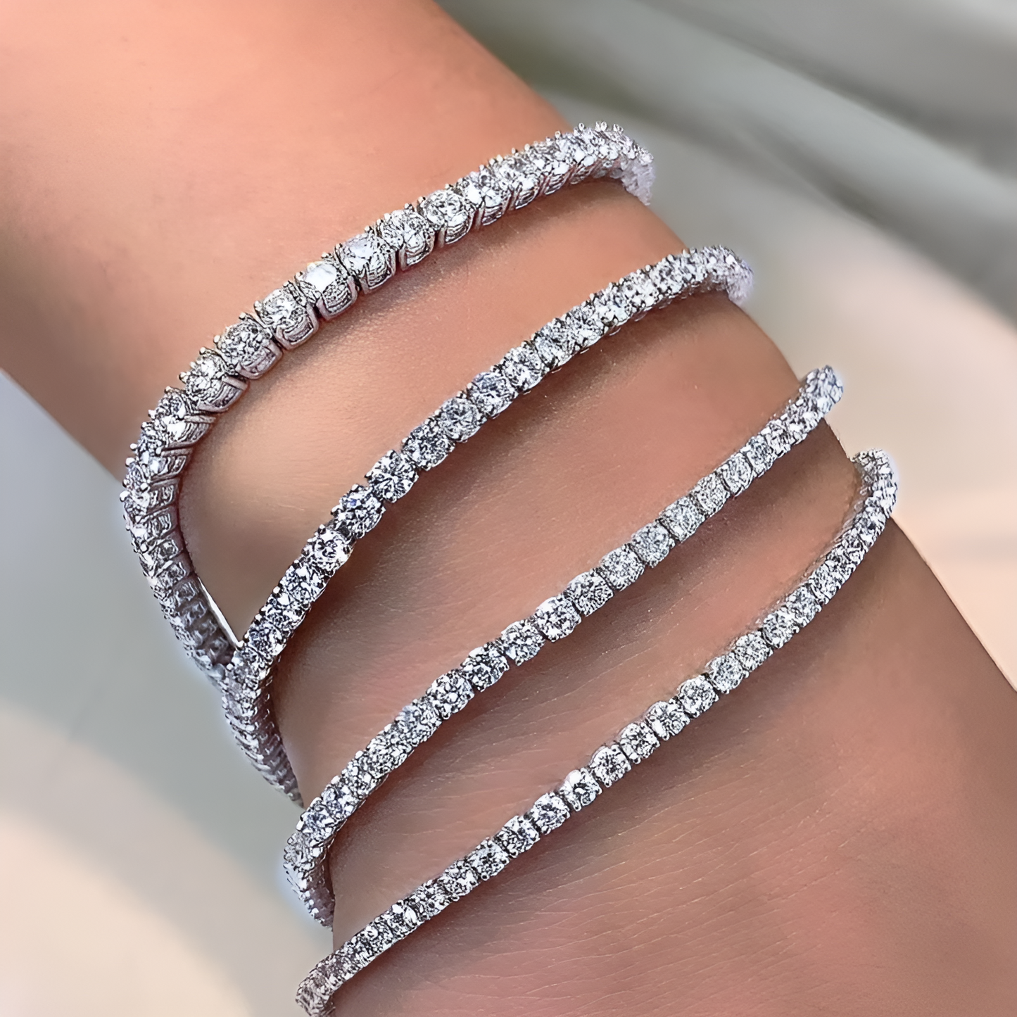 NAVIAN® VVS Tennis Bracelet