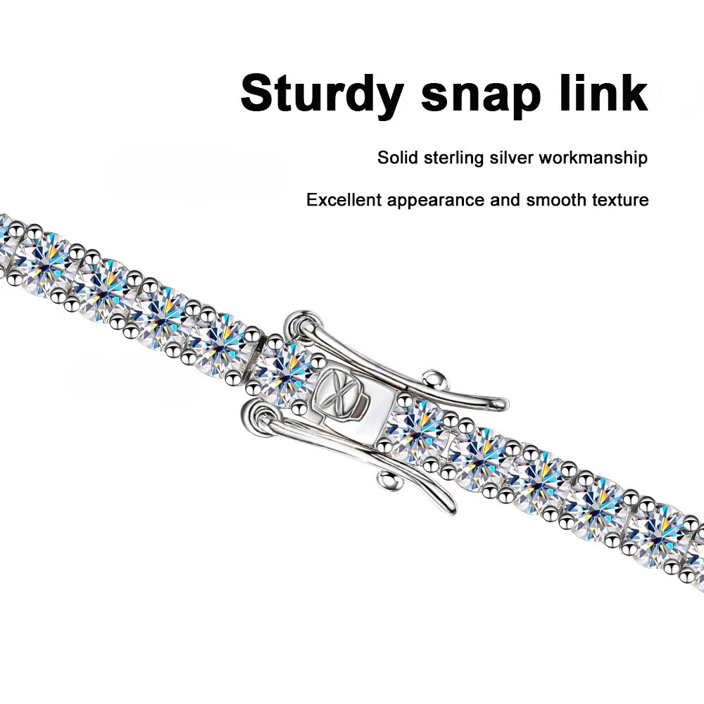 NAVIAN® Moissanite Tennis Necklace - NavianJewelry™