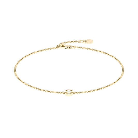 Dainty 0.1 Carat Natural Diamond Bracelet in 14K Gold - NavianJewelry™