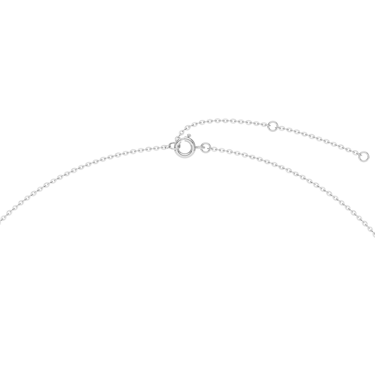 Dainty Natural Diamond Necklace in 18K Gold - NavianJewelry™