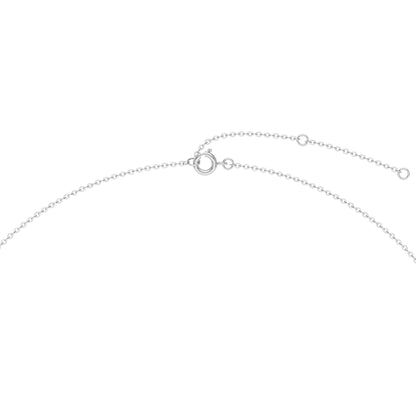 Dainty Natural Diamond Necklace in 18K Gold - NavianJewelry™