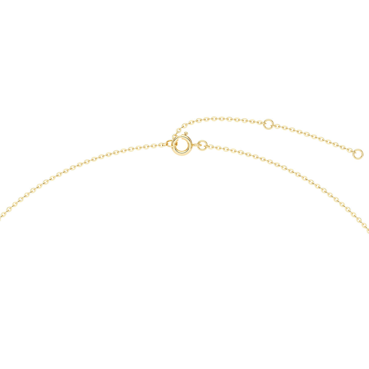 Dainty Natural Diamond Necklace in 18K Gold - NavianJewelry™