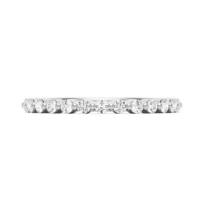 Elegant Half Eternity Wedding Ring - NavianJewelry™