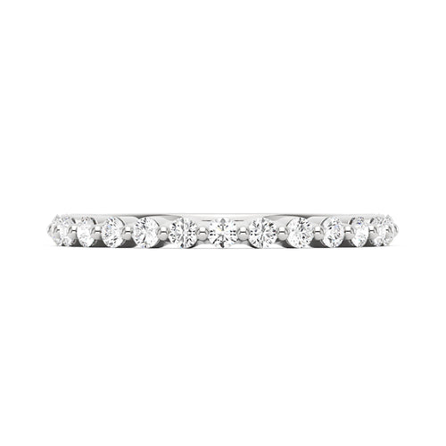 Elegant Half Eternity Wedding Ring - NavianJewelry™