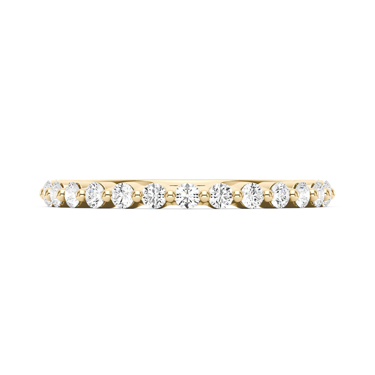 Elegant Half Eternity Wedding Ring - NavianJewelry™