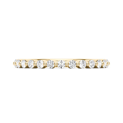 Elegant Half Eternity Wedding Ring - NavianJewelry™