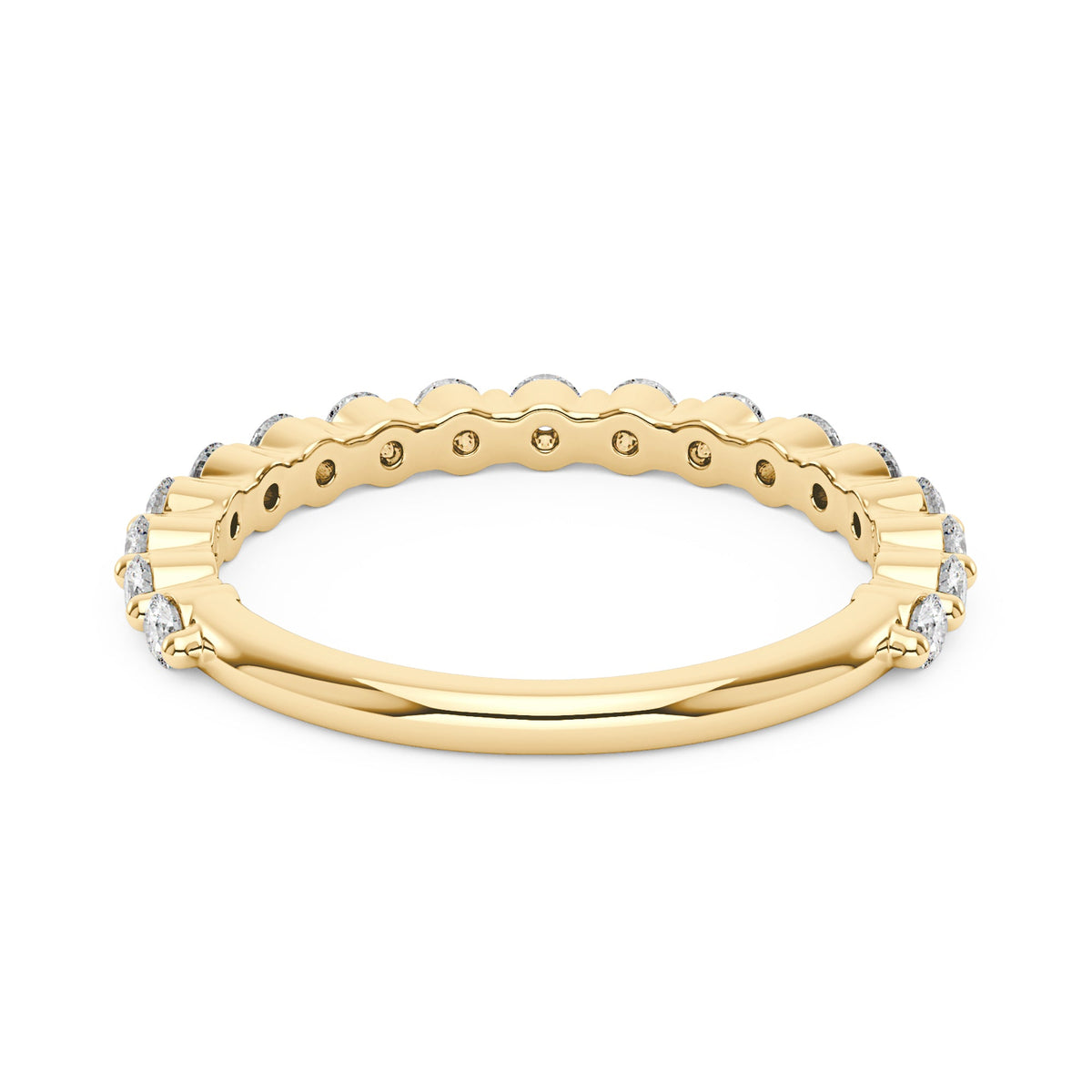 Elegant Half Eternity Wedding Ring - NavianJewelry™