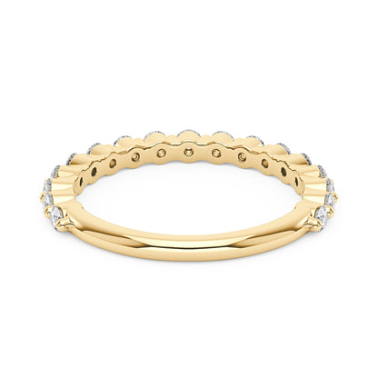 Elegant Half Eternity Wedding Ring - NavianJewelry™