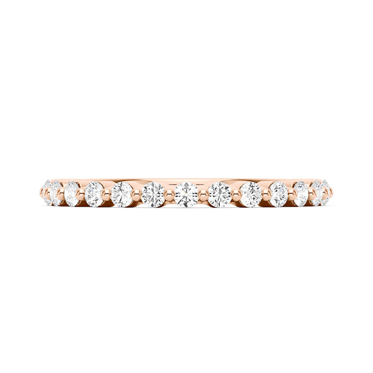 Elegant Half Eternity Wedding Ring - NavianJewelry™