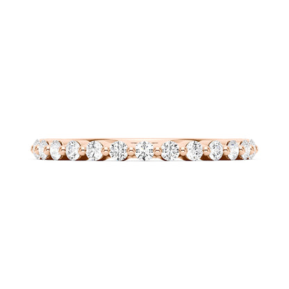 Elegant Half Eternity Wedding Ring - NavianJewelry™