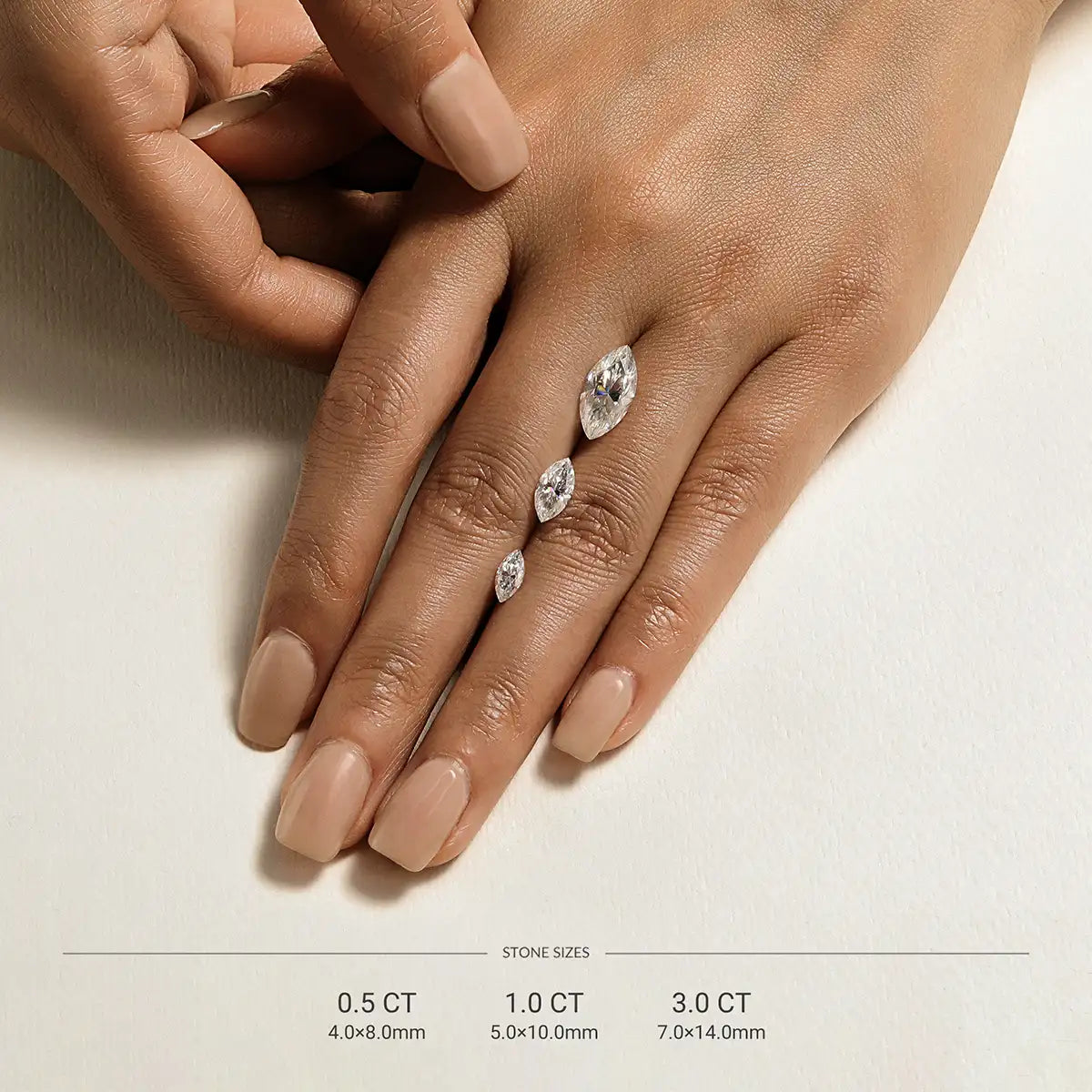 Marquise Moissanite East West Solitaire Ring - NavianJewelry™