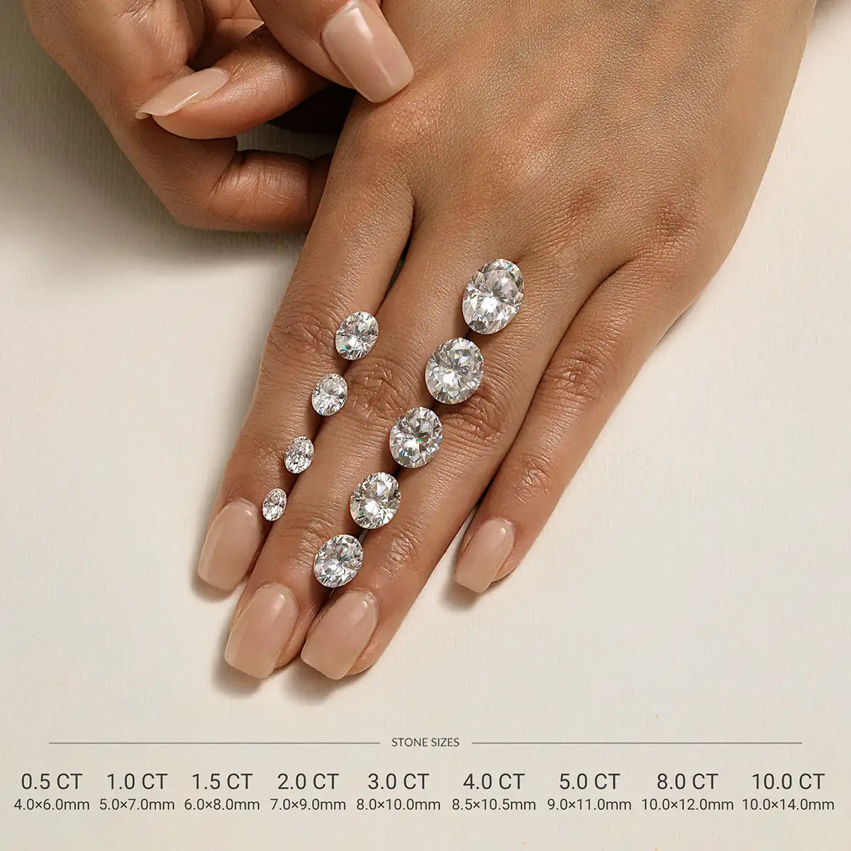Luminous Oval Cut Moissanite Solitaire Ring - NavianJewelry™