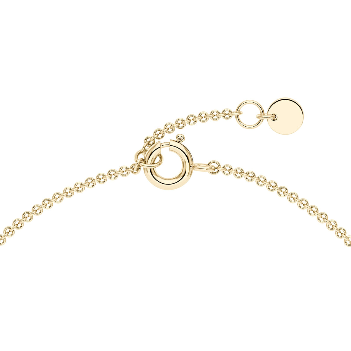 Heart Pendant Chain Bracelet in 14K Gold - NavianJewelry™