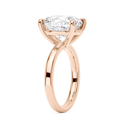 Luminous Oval Cut Moissanite Solitaire Ring - NavianJewelry™