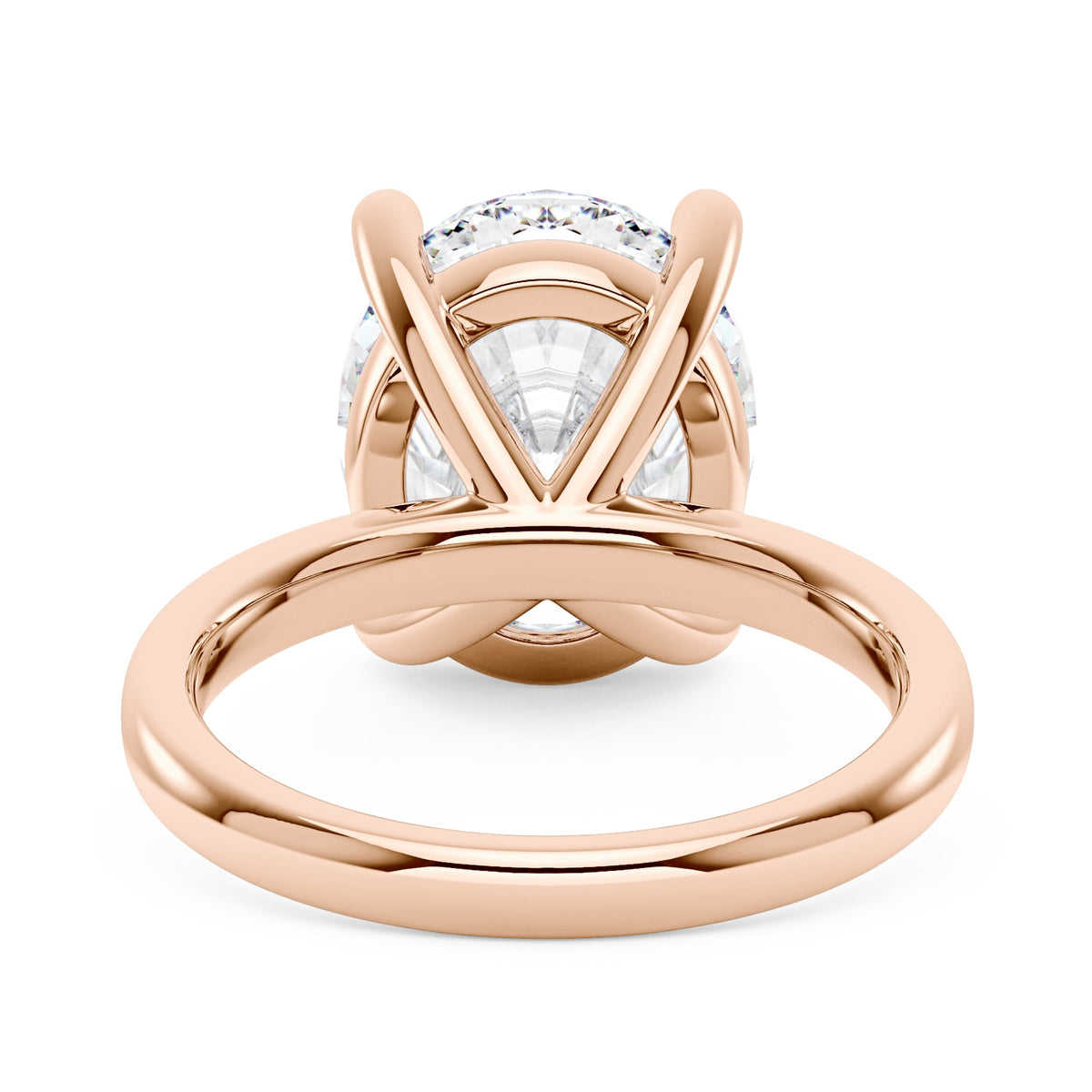 Luminous Oval Cut Moissanite Solitaire Ring - NavianJewelry™