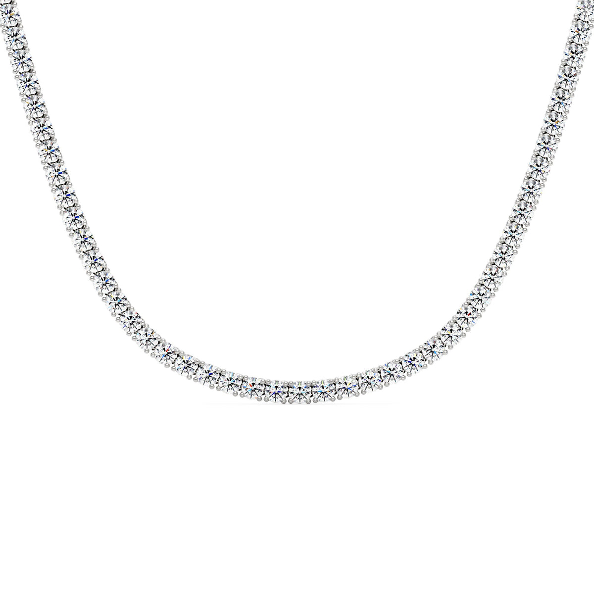 Luxe Moissanite Tennis Necklace - NavianJewelry™