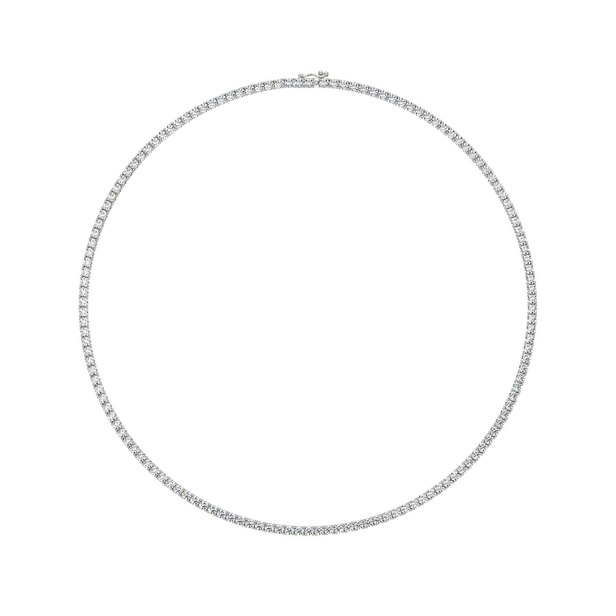 Luxe Moissanite Tennis Necklace - NavianJewelry™