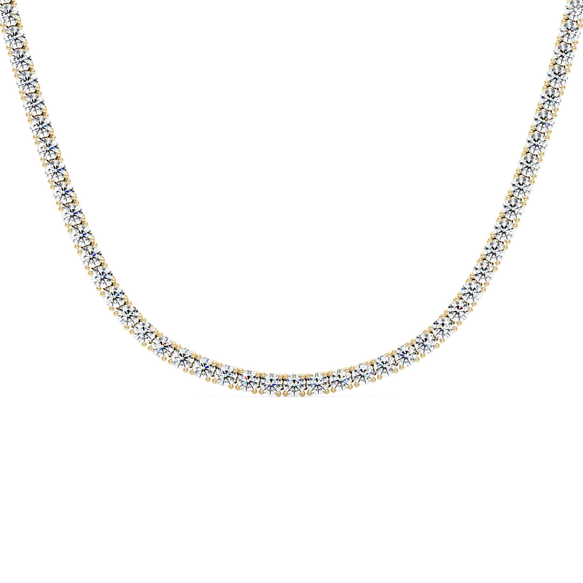 Luxe Moissanite Tennis Necklace - NavianJewelry™
