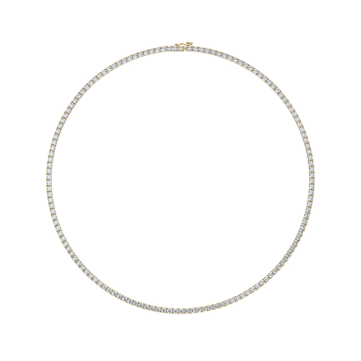 Luxe Moissanite Tennis Necklace - NavianJewelry™