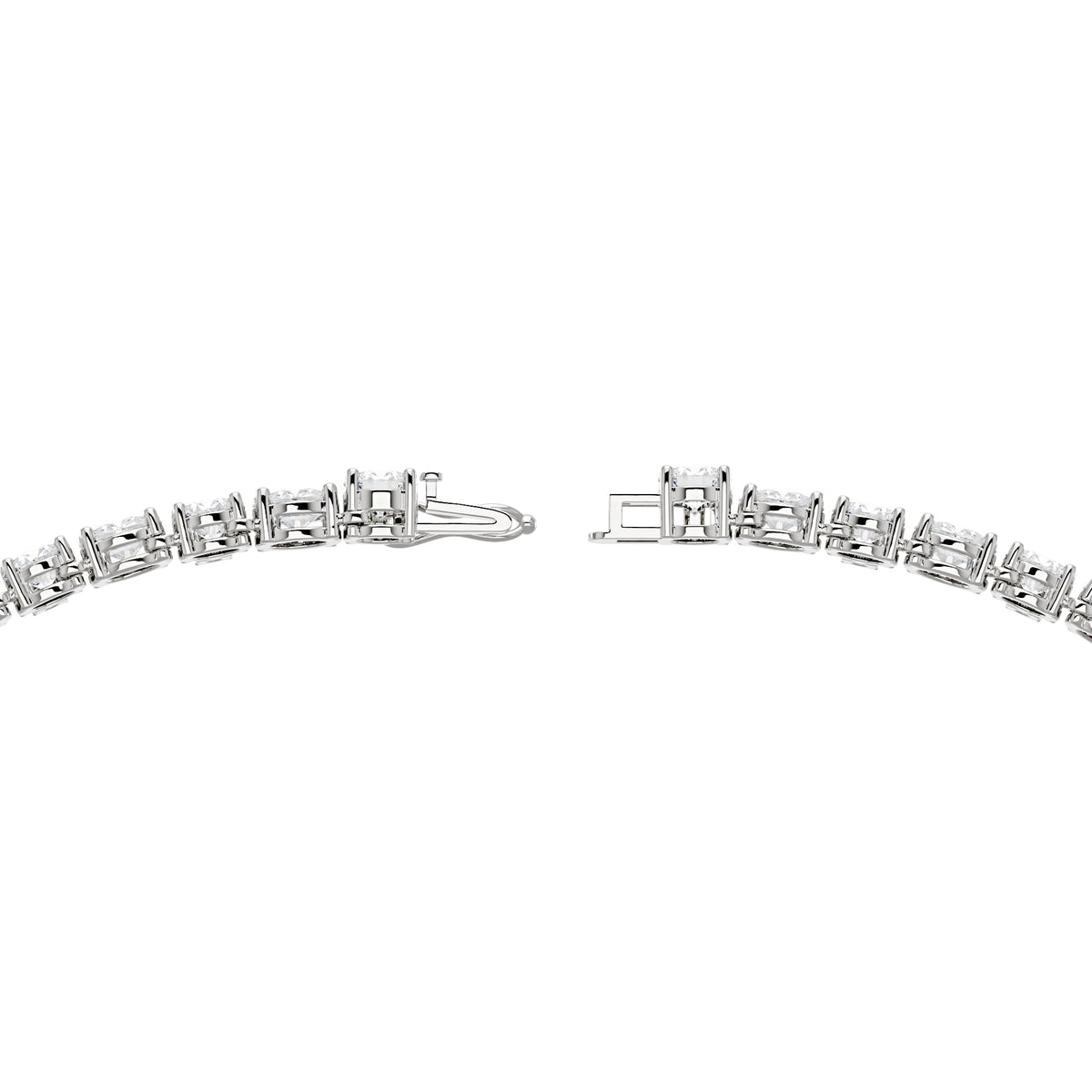Luxury Floral Moissanite Bridal Necklace - NavianJewelry™