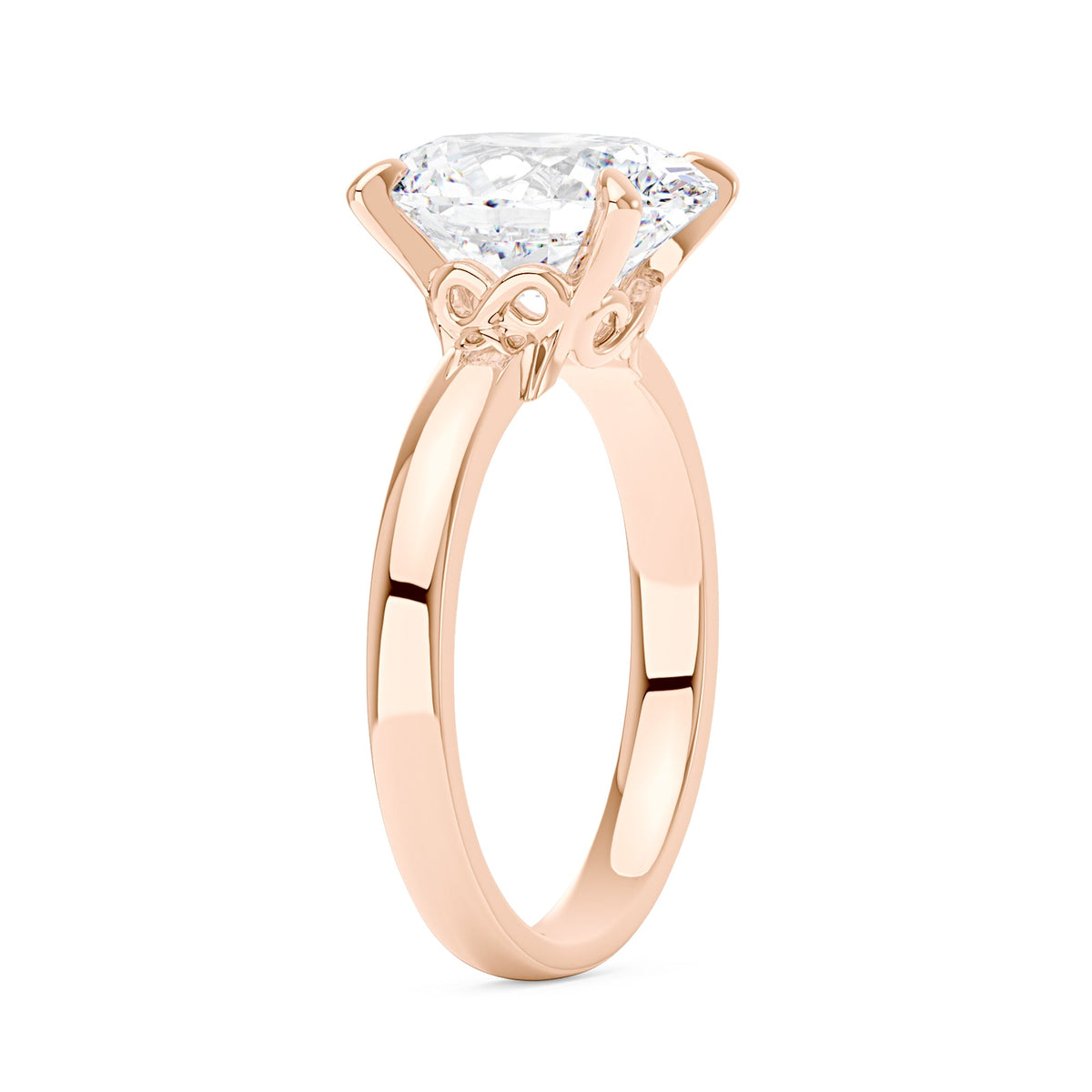 Modern Solitaire Ring with Oval Cut Moissanite - NavianJewelry™