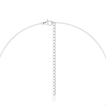 Oval Moissanite Pendant Necklace - NavianJewelry™