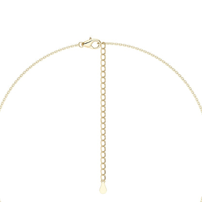 Oval Moissanite Pendant Necklace - NavianJewelry™