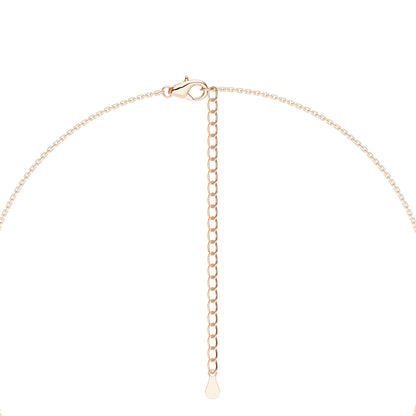Oval Moissanite Pendant Necklace - NavianJewelry™