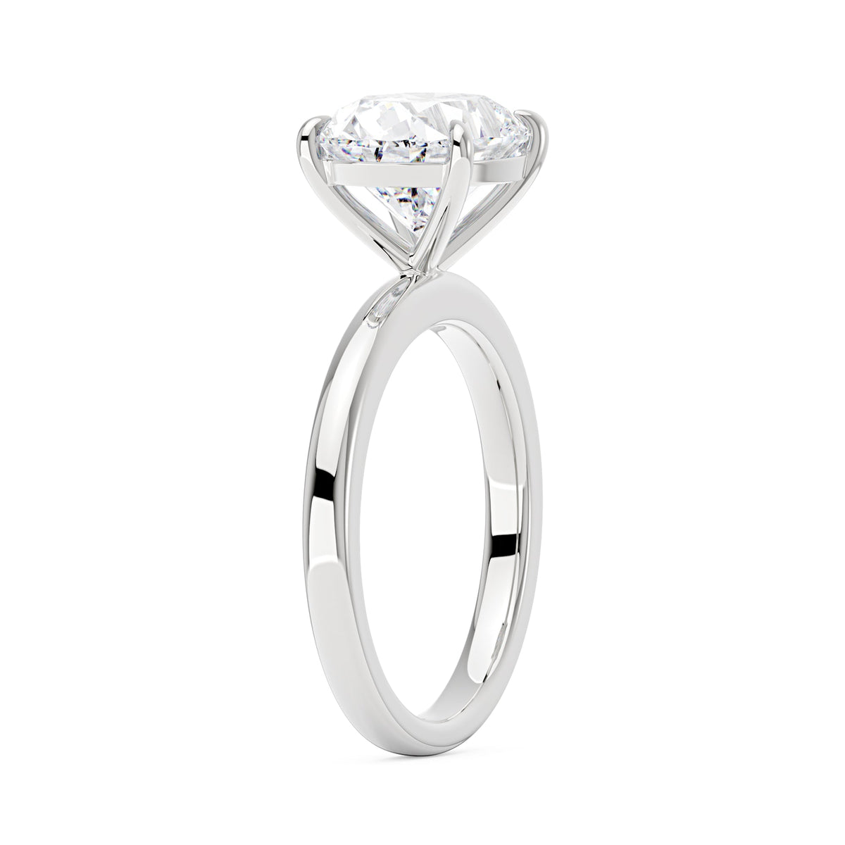 Oval Moissanite Solitaire Engagement Ring - NavianJewelry™