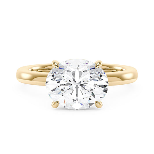 Oval Moissanite Solitaire Engagement Ring - NavianJewelry™