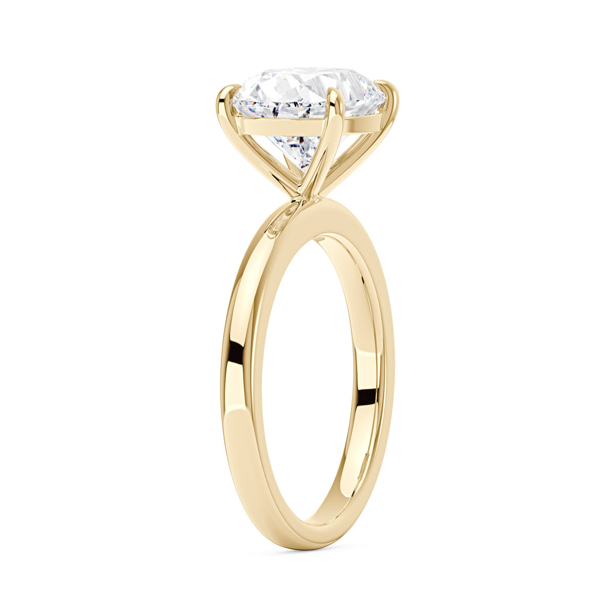 Oval Moissanite Solitaire Engagement Ring - NavianJewelry™