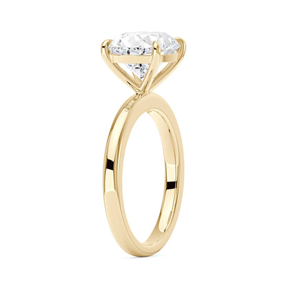 Oval Moissanite Solitaire Engagement Ring - NavianJewelry™